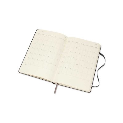 Black Weekly Hard Large Diary 2019-2020 (Diary)