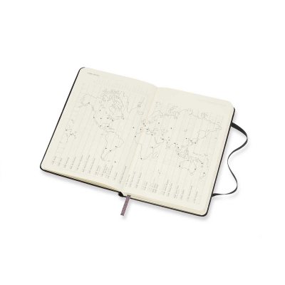 Black Weekly Hard Pocket Diary 2019-2020 (Diary)