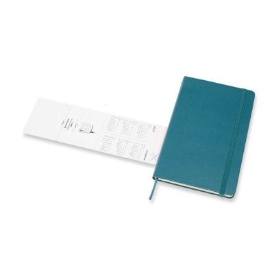Magnetic Green Weekly Hard Large Diary 2019-2020 (Diary)
