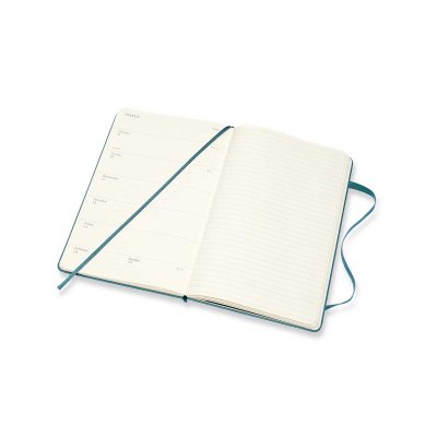 Magnetic Green Weekly Hard Large Diary 2019-2020 (Diary)
