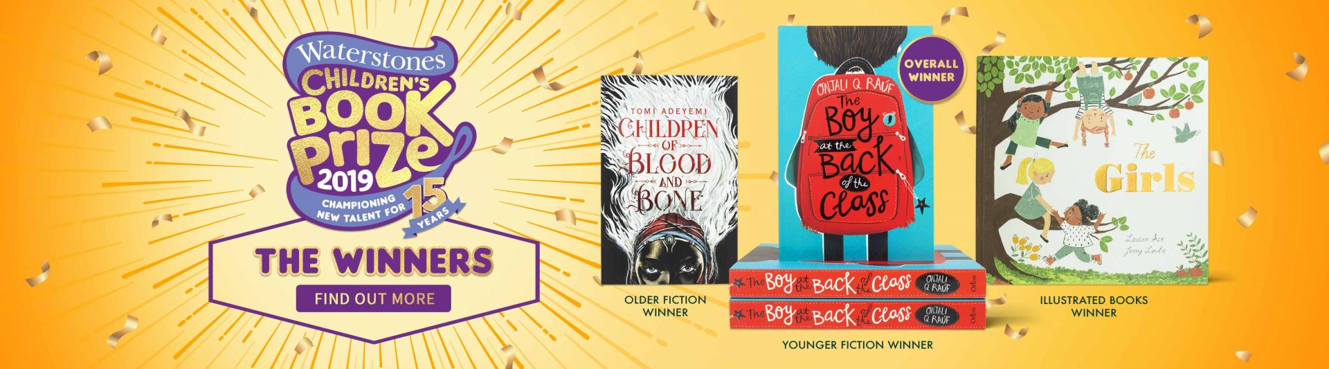 Waterstones Children's Book Prize - Winners