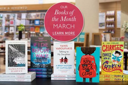 Waterstones March Books of the Month