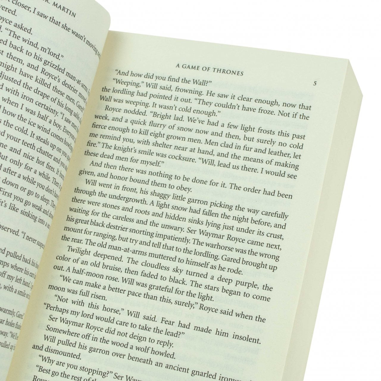 A Game of Thrones by R.R. Martin Waterstones