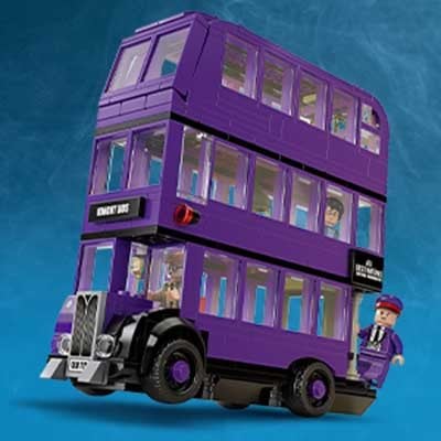 harry potter purple bus lego