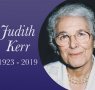 Judith Kerr 1923 - 2019