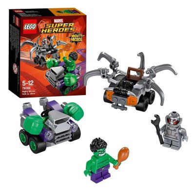 LEGO (R) Superheroes Mighty Micros: Hulk Vs. Ultron: 76066