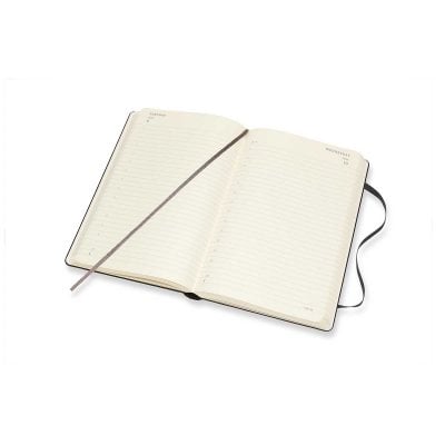Black Daily Large Hard Diary 2020 (Diary)