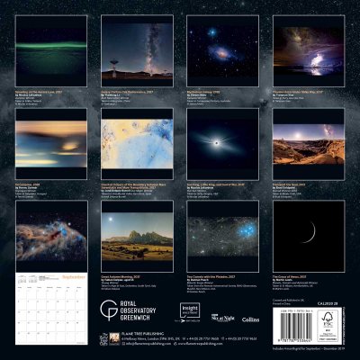 Greenwich Royal Observatory - Astronomy Photographer of the Year Wall Calendar 2020 (Art Calendar) (Calendar)