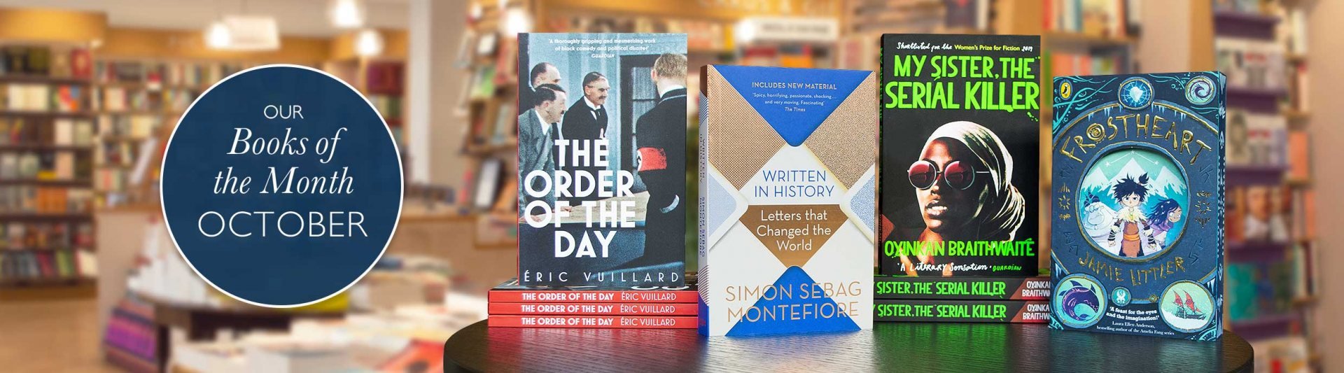 Books of the Month Waterstones