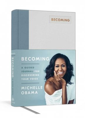 Becoming: A Guided Journal for Discovering Your Voice (Hardback)