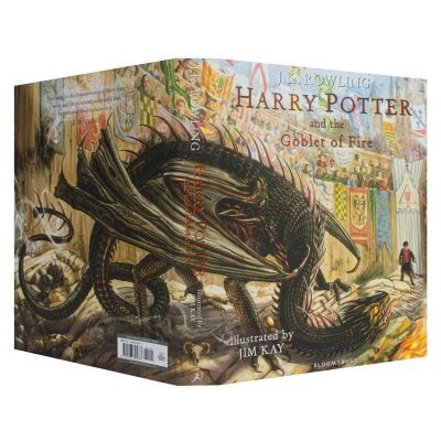 Harry Potter and the Goblet of Fire: Illustrated Edition (Hardback)