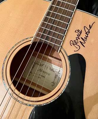 Signed Alvarez AD60 Acoustic Guitar