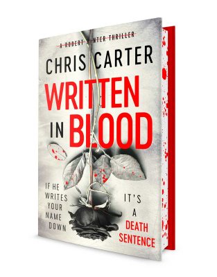 Written in Blood: Signed Edition with Sprayed Edges (Hardback)
