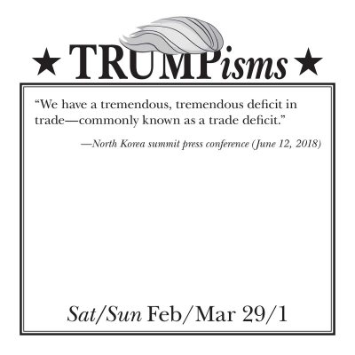 Trumpisms 2020 Day-to-Day Calendar (Calendar)
