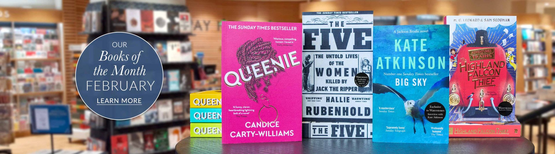 Our Books of the Month for February 2020