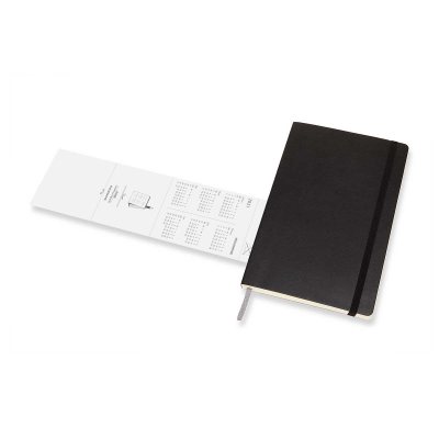 Black Weekly 18m Soft Large Diary 2020-2021 (Diary)