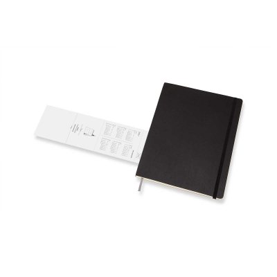 Black Weekly 18m Soft XLarge Diary 2020-2021 (Diary)