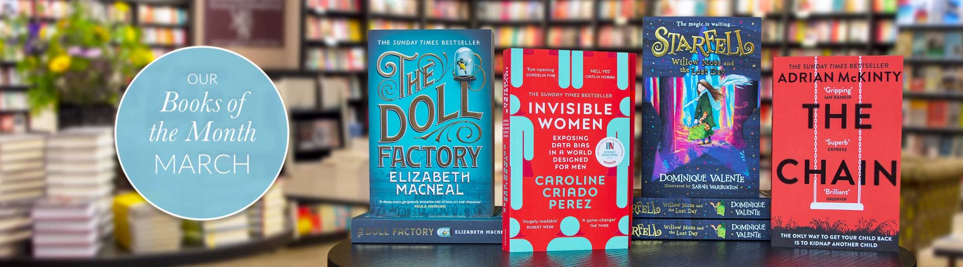 Books of the Month | Waterstones