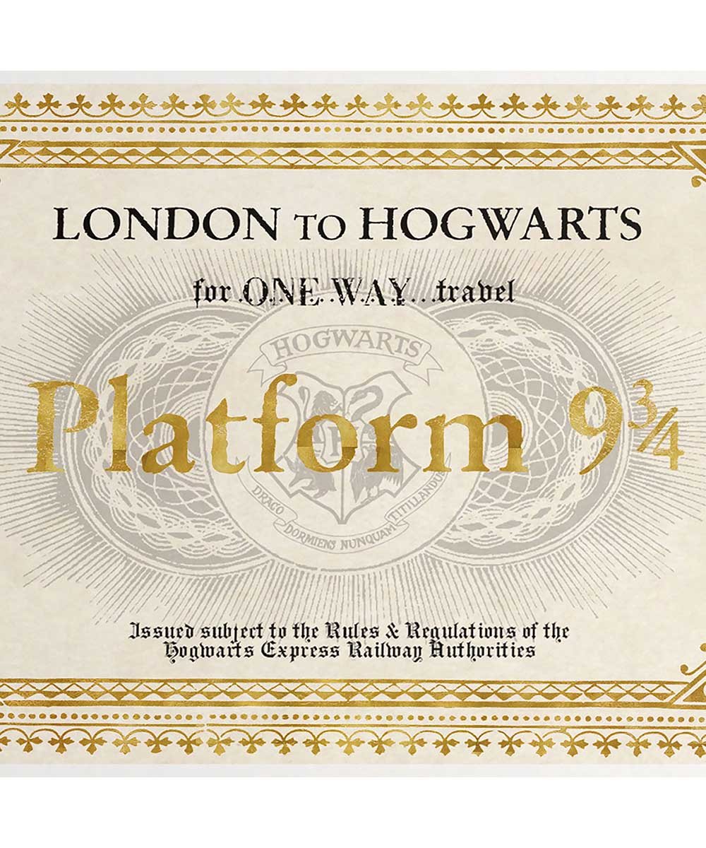 Hogwarts Express Ticket Card | Waterstones