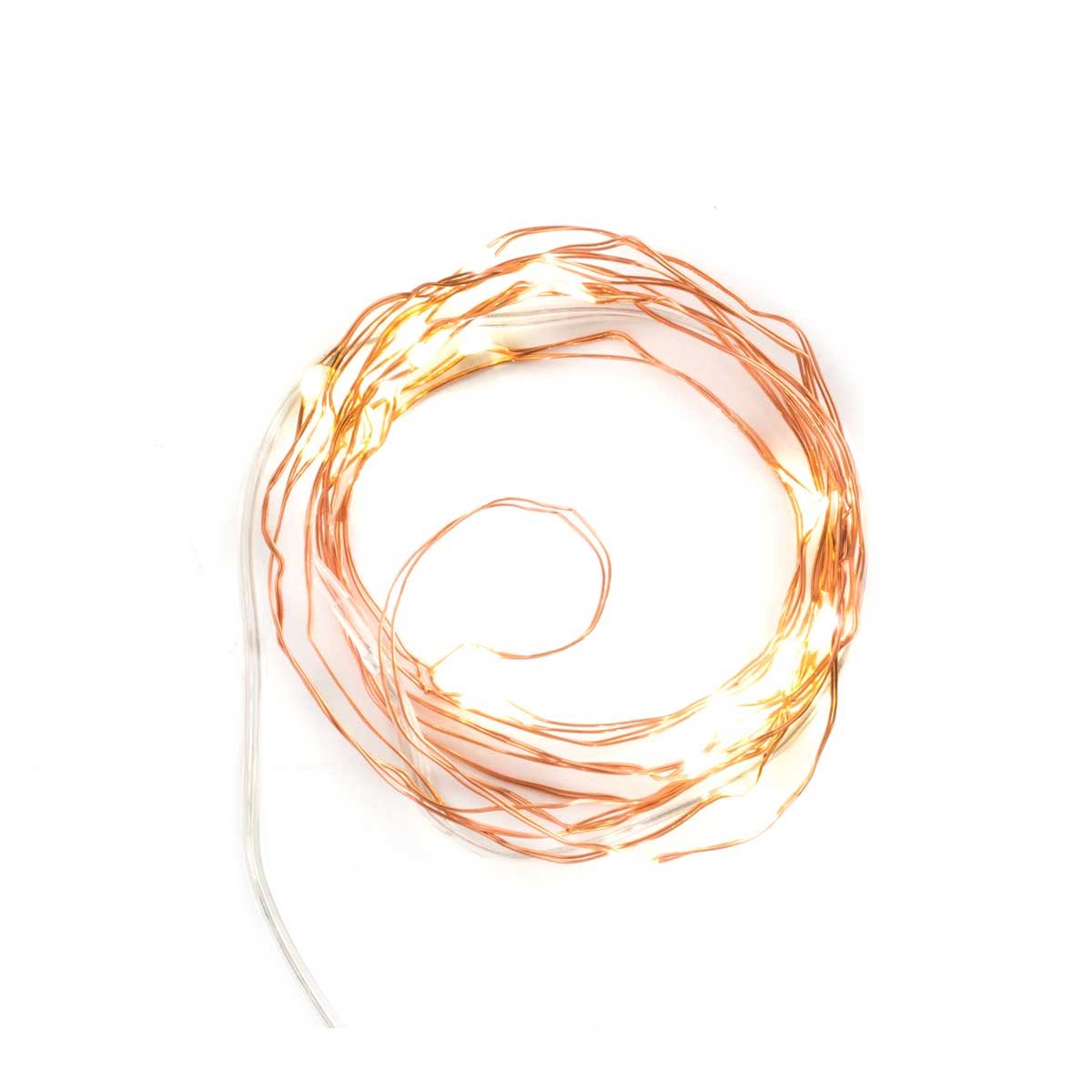 Copper string lights Waterstones