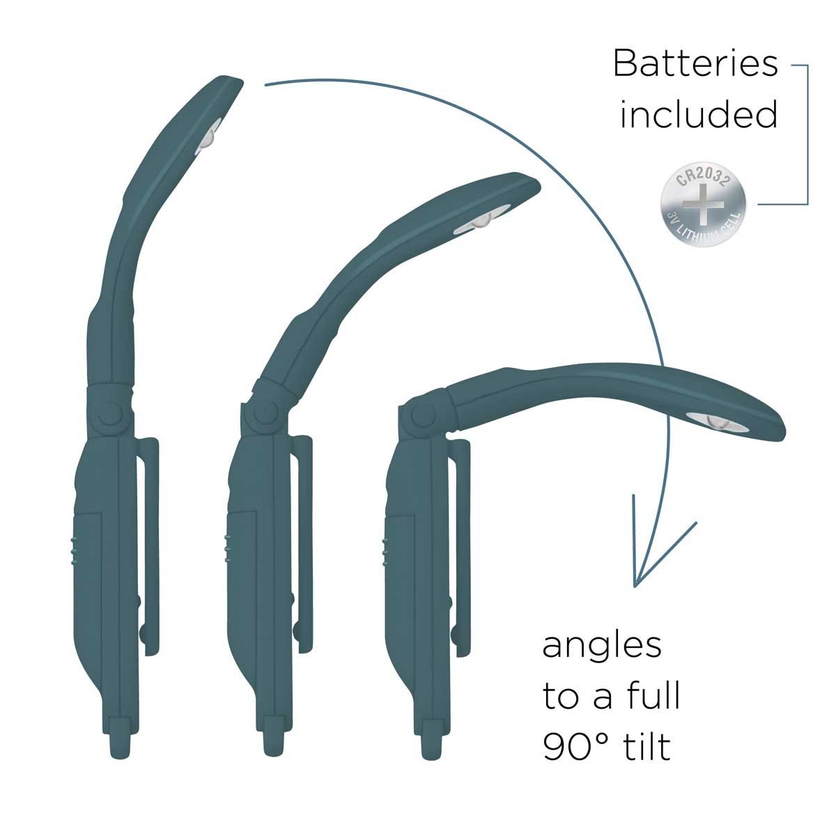 Really Tiny Book Light Slate Waterstones