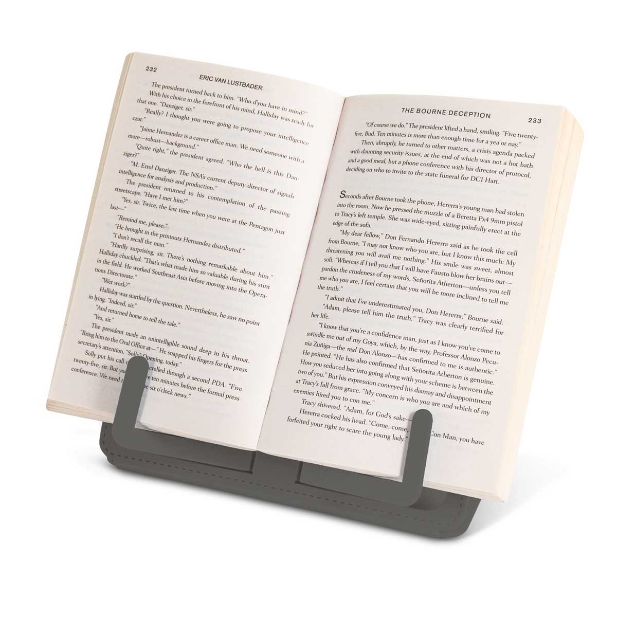 Kine Travel The Travel Book Rest - Grey By If [Gift/Card] NEUF Support Pour Livre