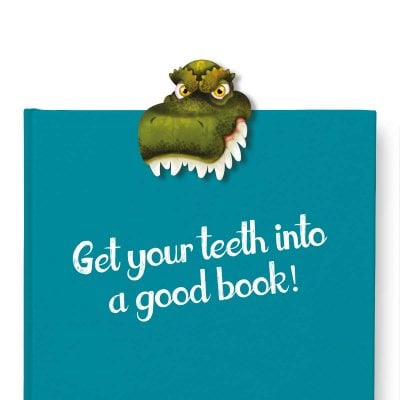 Teeth-Marks Bookmarks-T-Rex : If USA