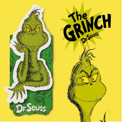 Dr Seuss The Grinch Magnetic Bookmark | Waterstones