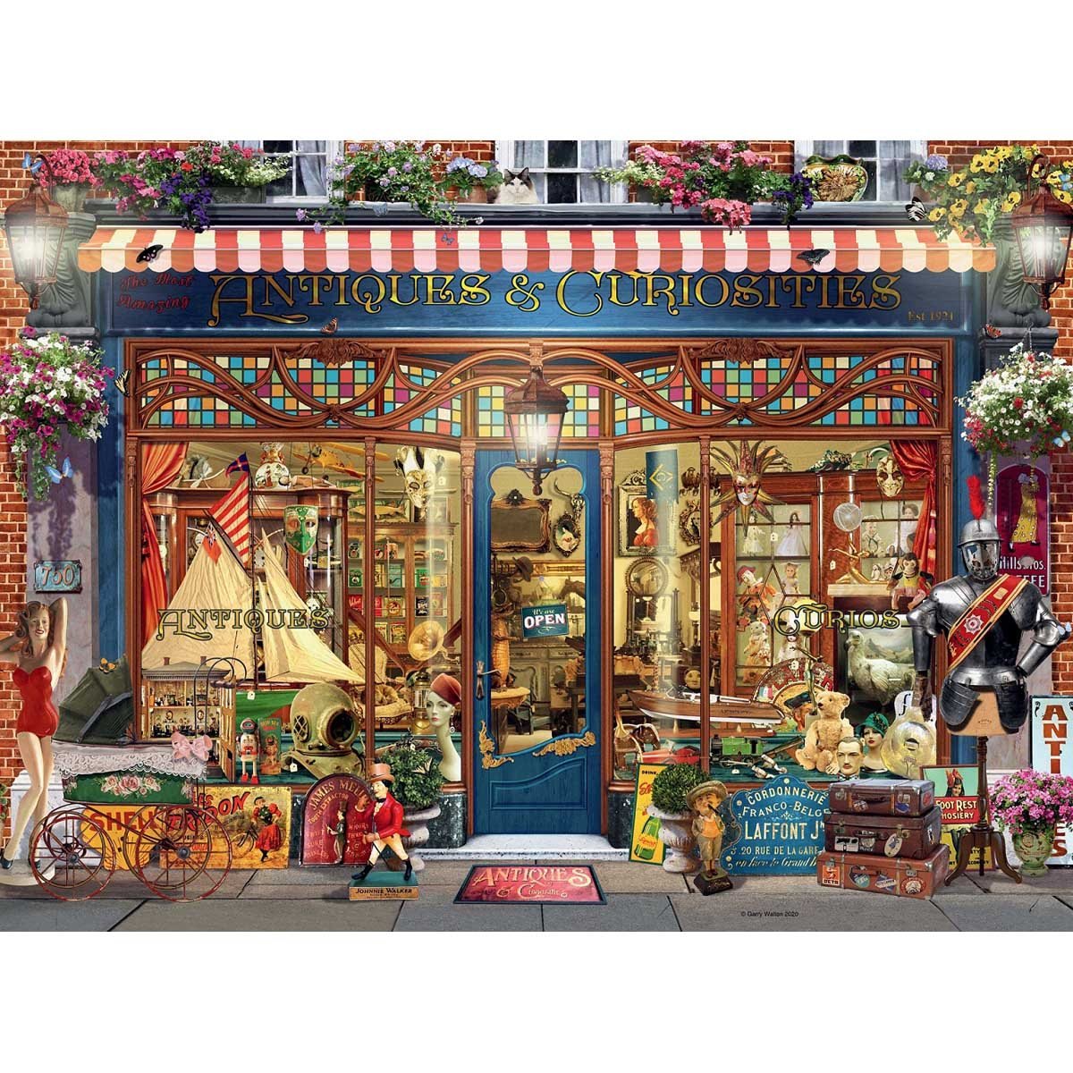 Antiques And Curiosities 500 Piece Jigsaw Puzzle | Waterstones