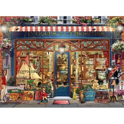 Antiques And Curiosities 500 Piece Jigsaw Puzzle 