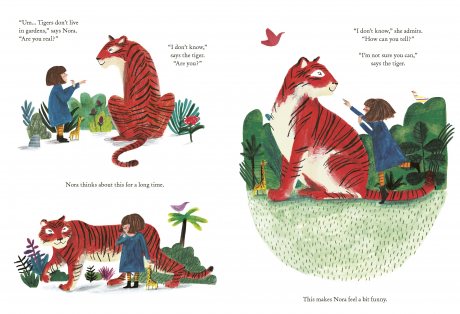 There's a Tiger in the Garden (Paperback)