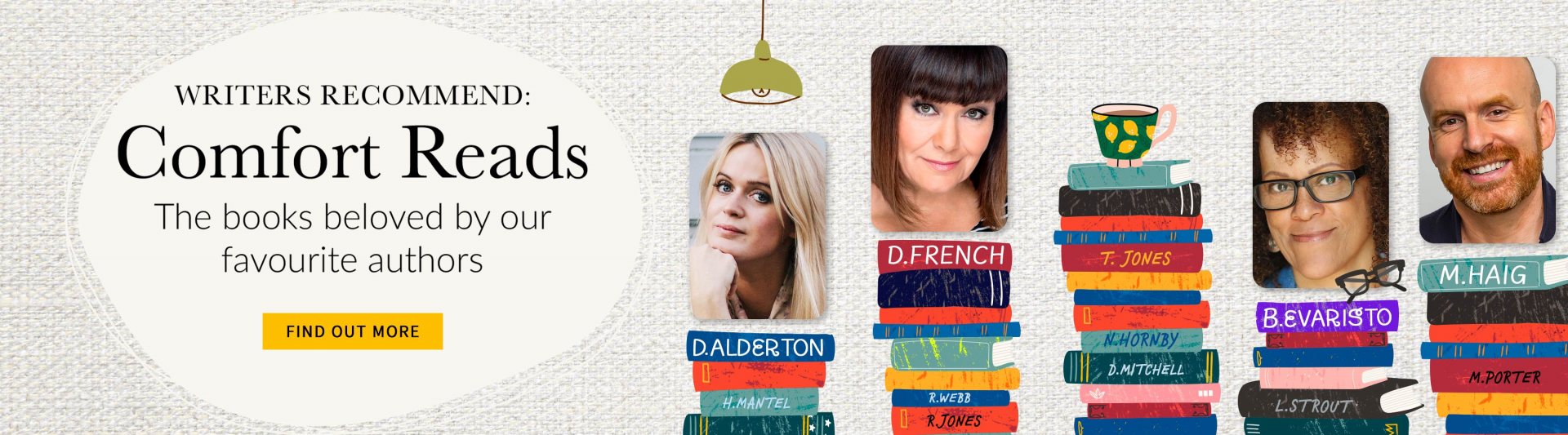 Writers Recommend Comfort Reads