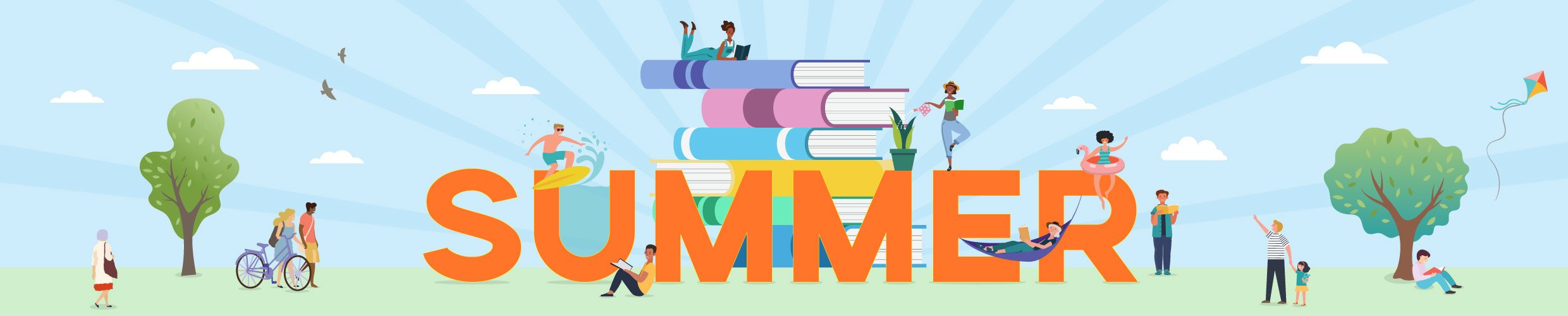 holiday books and summer reading