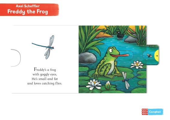 Freddy the Frog by Axel Scheffler, Campbell Books | Waterstones