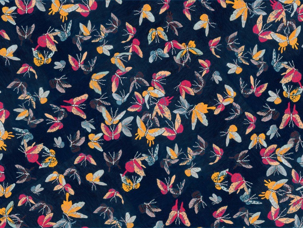 Chinese Silk Gift Wrapping Papers 12 Sheets by Tuttle Studio