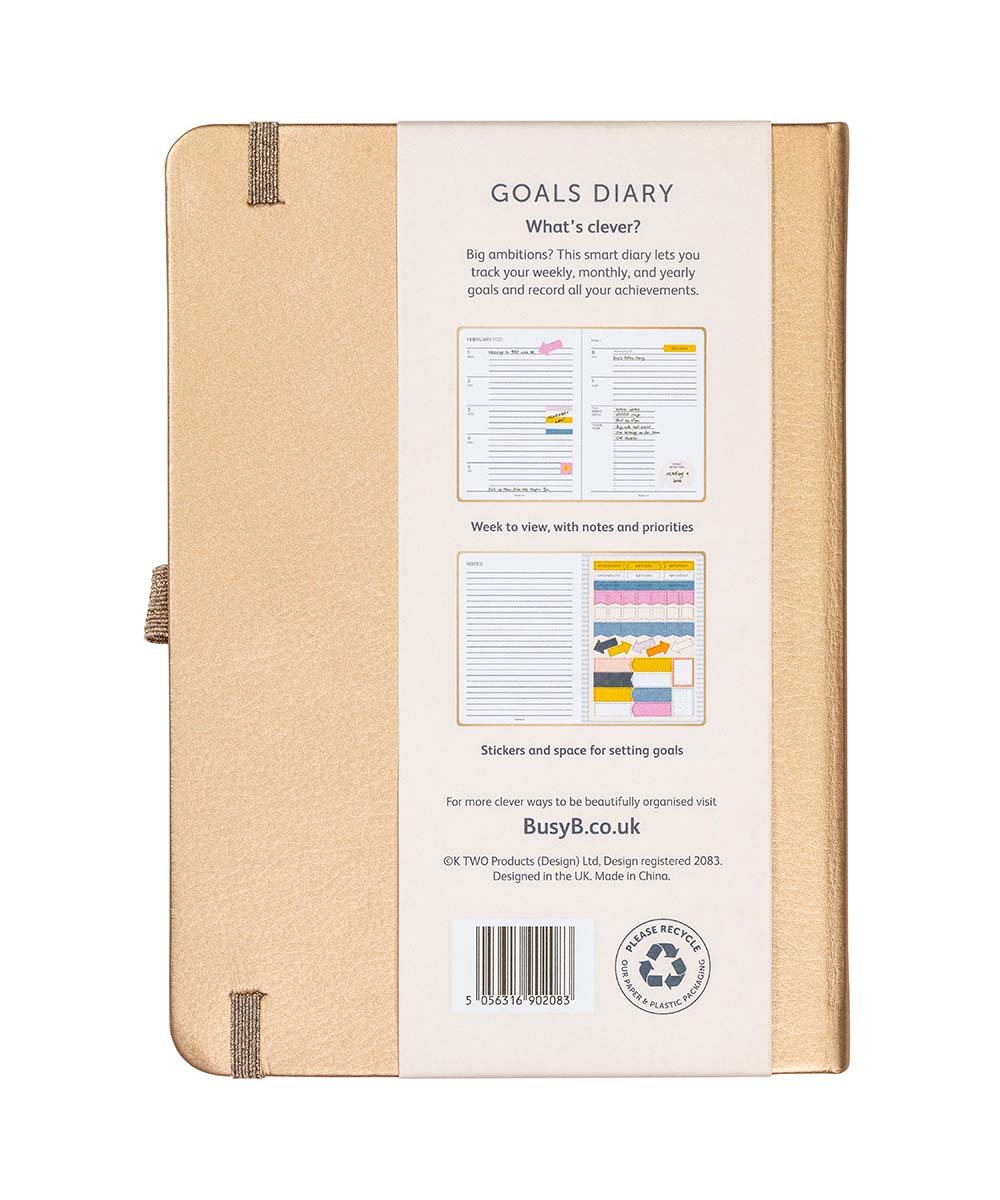 Best Year Ever Goals Desk Diary 2021 Waterstones
