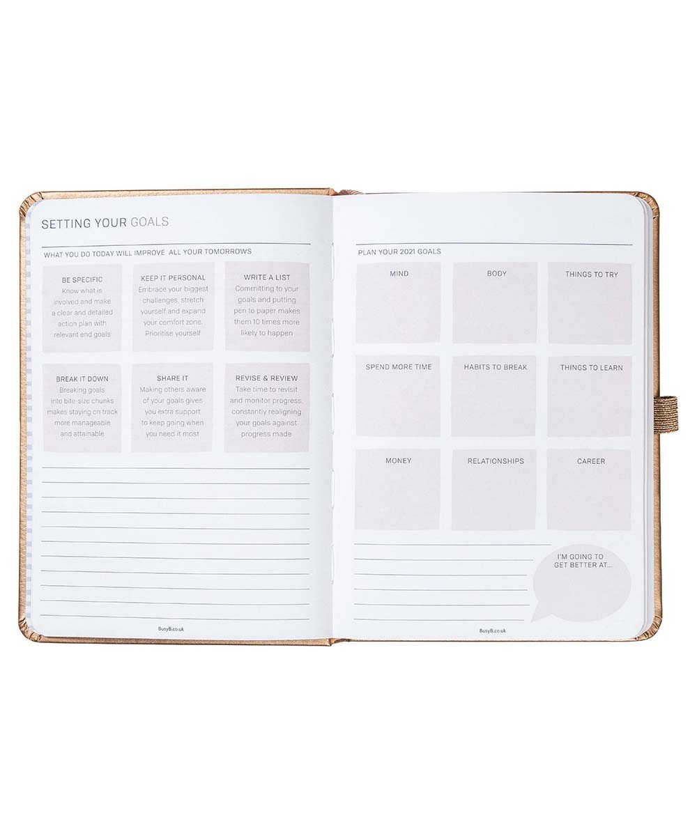 Best Year Ever Goals Desk Diary 2021 Waterstones