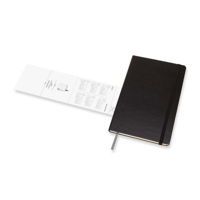 Black Large Weekly Hard Diary 2021: Moleskine (Diary)