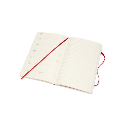 Red Large Weekly Soft Diary 2021: Moleskine (Diary)