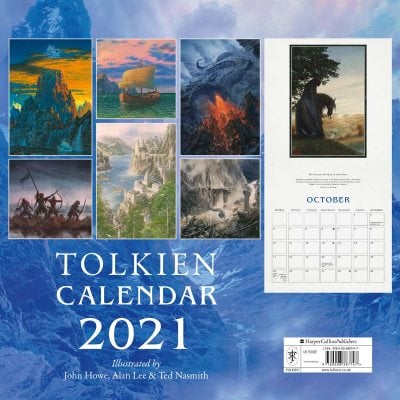 Tolkien Calendar 2021 by J. R. R. Tolkien, Alan Lee | Waterstones