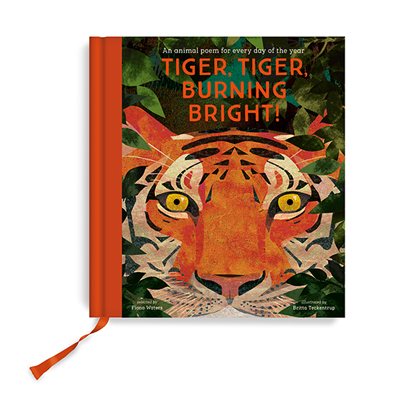 Tiger Tiger Burning Bright An Animal Poem For Every Day Of The Year By Britta Teckentrup Fiona Waters Waterstones - tiger hat roblox