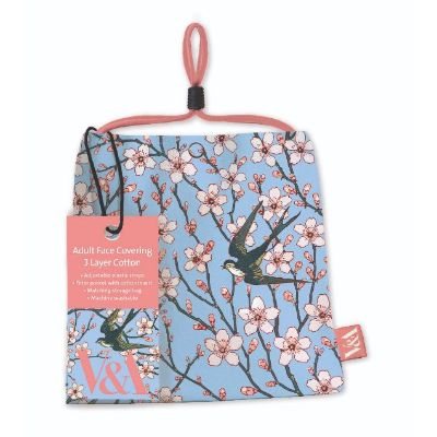 Almond Blossom reusable face mask