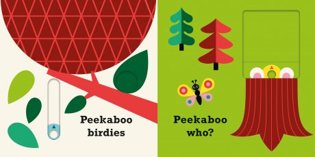 Peekaboo Bear - Peekaboo (Board book)
