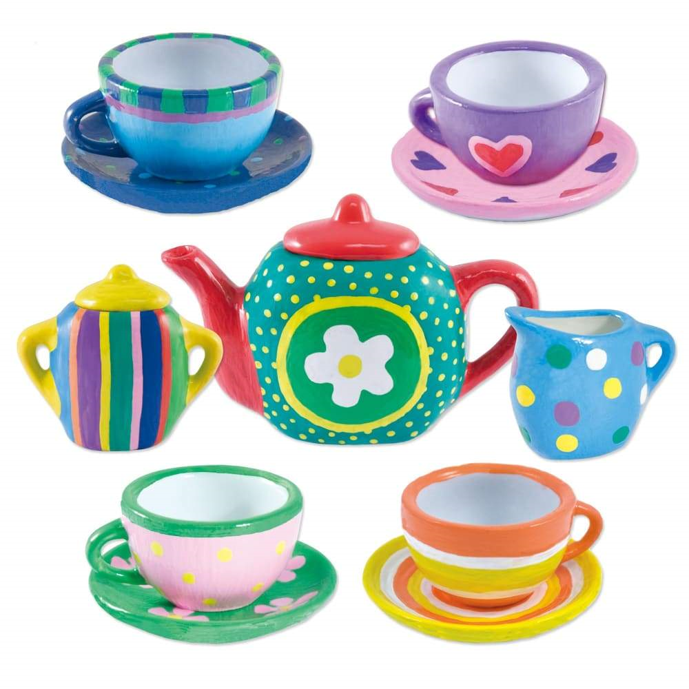 Ceramic tea cheap set toy