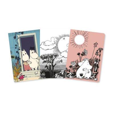 Moomin Set of 3 Mini Notebooks by Flame Tree Studio | Waterstones