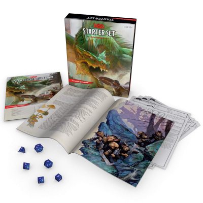 dungeon and dragons starter set character weights