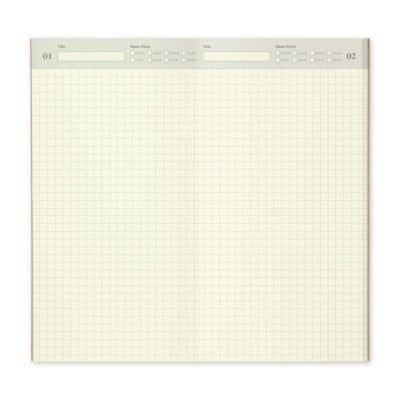 Traveler's Free Daily Notebook Refill 005