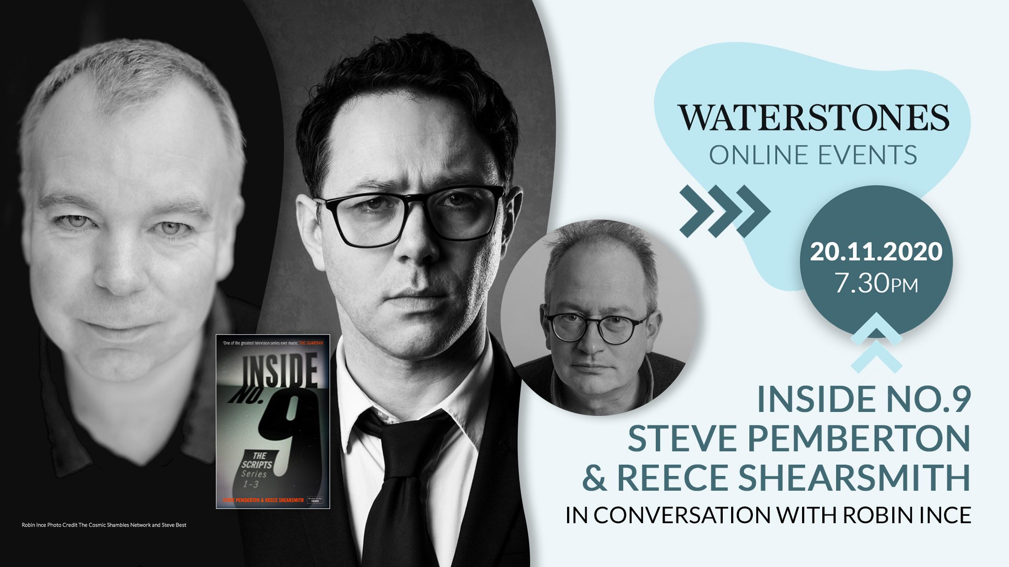 Inside No. 9 Steve Pemberton and Reece Shearsmith, with Robin Ince
