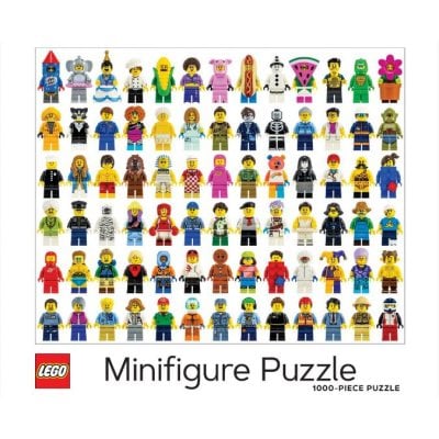 LEGO (R) Minifigure 1000-Piece Puzzle (Jigsaw)