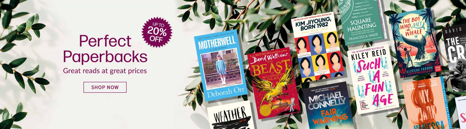 Waterstones Paperback offers